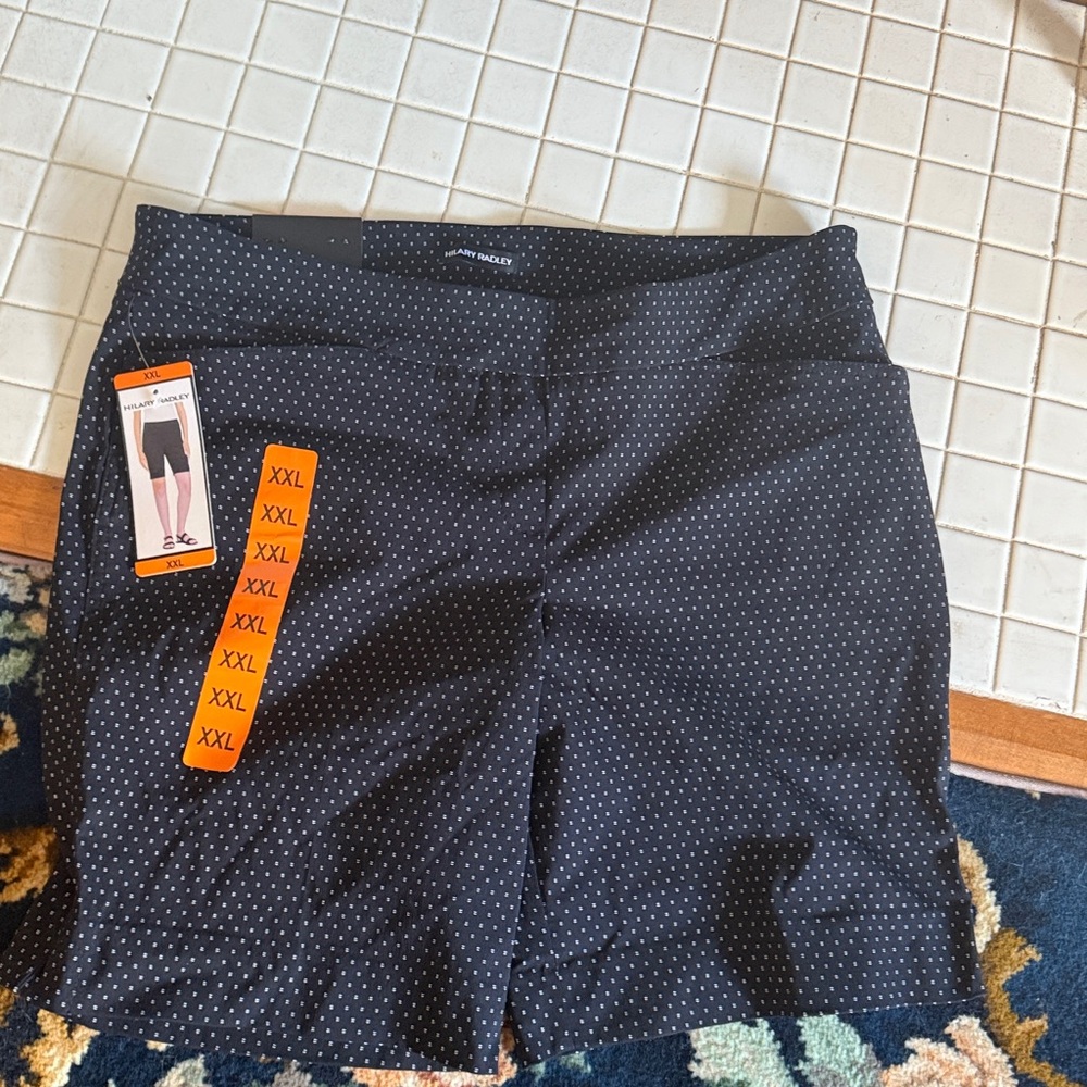 Hilary Radley 9 inch Bermuda shorts. NWT.